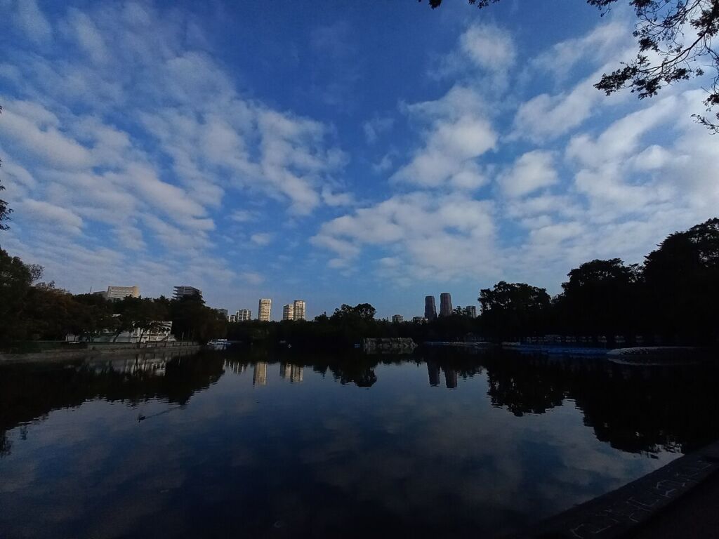 Lago de la primera sección del Bosque de Chapultepec