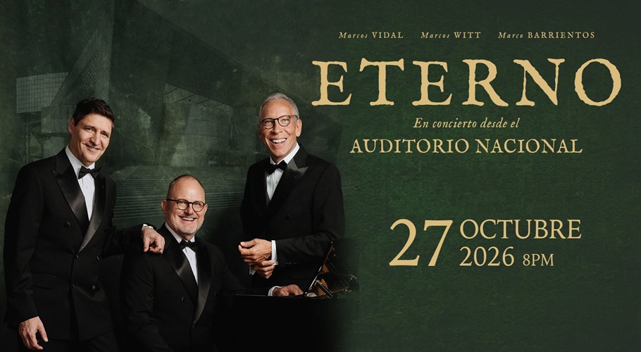 Eterno en el Auditorio Nacional: 27 de octubre, horario, precios y cómo llegar