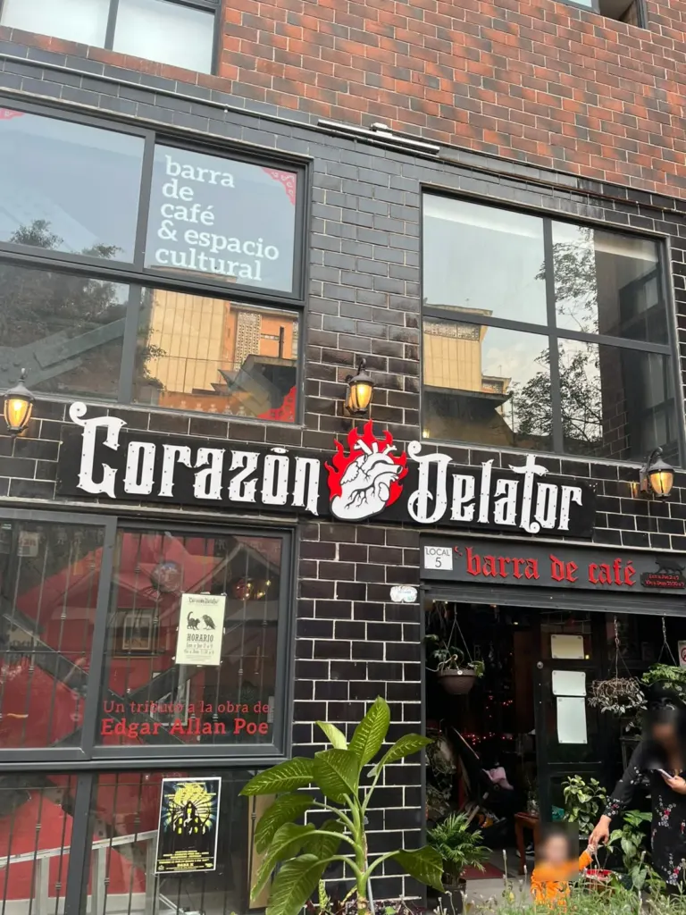 Corazón Delator, café y espacio cultural en la Col. Doctores