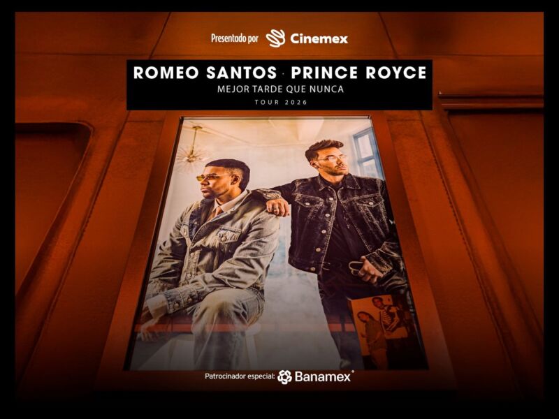 Romeo Santos y Prince Royce en el Palacio de los Deportes: fechas, precios y setlist