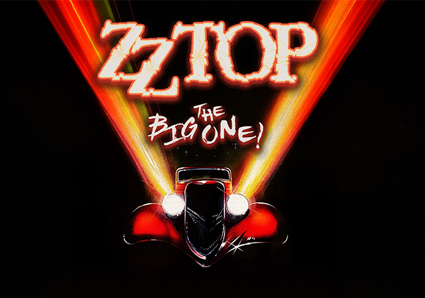 Cartel oficial de ZZ Top en el Auditorio Nacional, 11 de noviembre de 2026